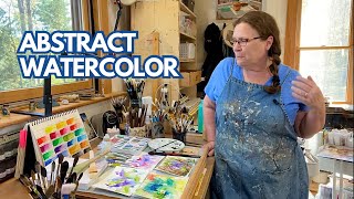 How to Paint Expressive, Abstract, Watercolors