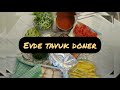 Evde tavuk dner  dner evdneri yemektarifleri