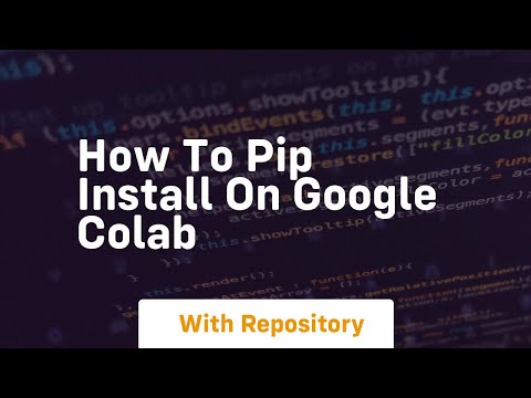 how to pip