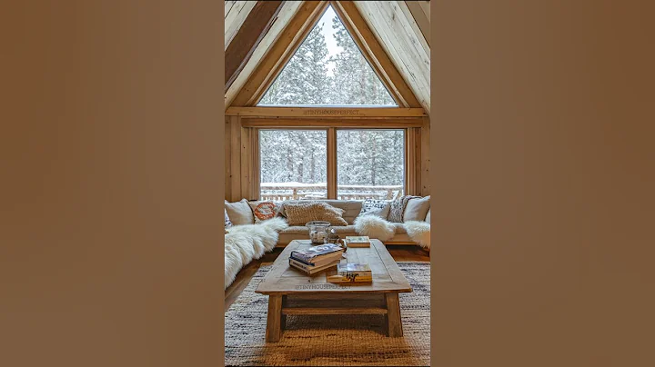 Cozy A-frame tiny house tour! 🏡✨