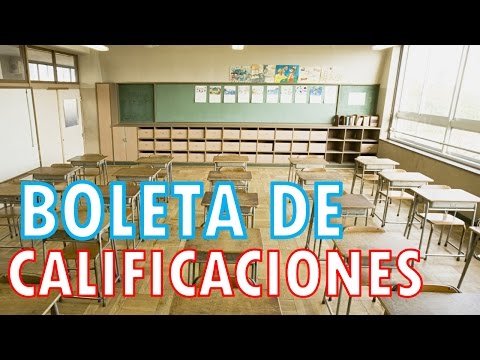 LA BOLETA DE CALIFICACIONES Hermosa reflexion