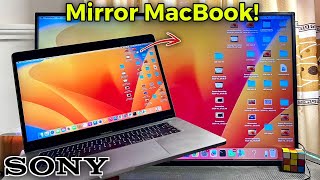 How to Connect MacBook to Sony TV | Screen Mirror Any MacBook to Sony Bravia TV screenshot 3
