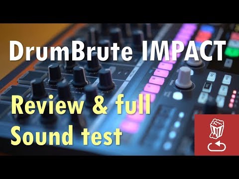 New DrumBrute Impact Review and Full Sound Test