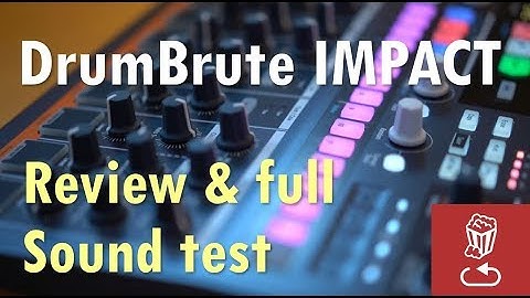 New DrumBrute Impact Review and Full Sound Test