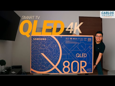 Compré una nueva TV! (Y es más que INCREÍBLE) |  Samsung QLED Q80R