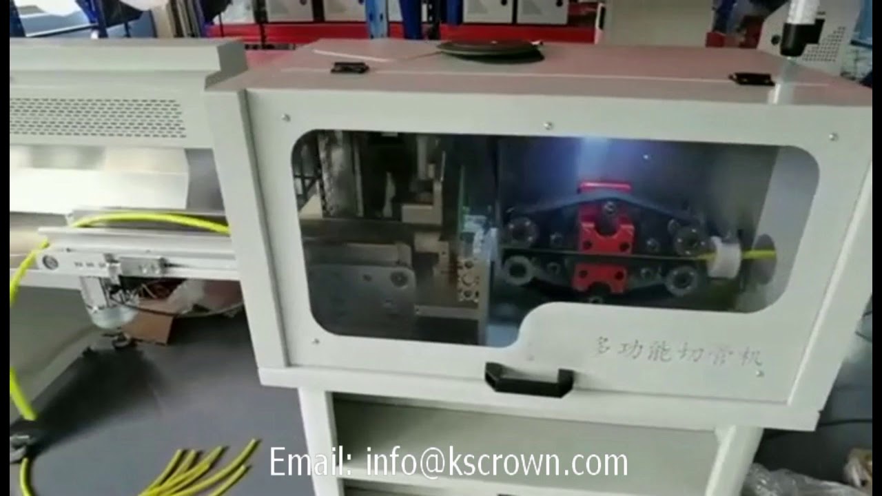 Automatic Tube Cuttolength Machine WLBW660 YouTube