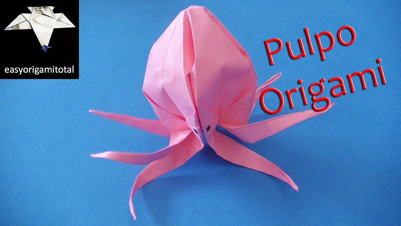 Como se hace un pulpo origami YouTube