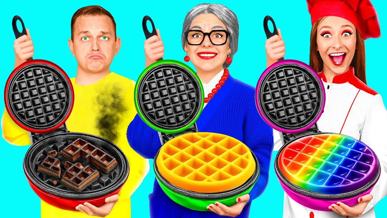 Кулинарный Челлендж: Я против Бабушки | Сумасшедшие Кулинарные Идеи