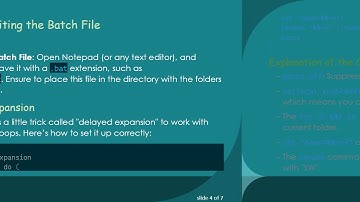 How to Rename Multiple Folders Using a .bat File in Windows