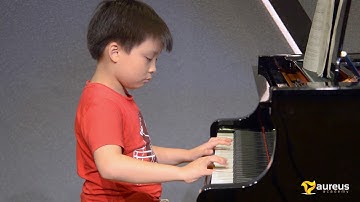 Aureus Academy Student Feature: Leroy performs "Minuet in C"