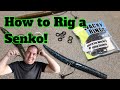 How to Rig a Senko (Wacky Rig, Neko Rig, and Texas Rig)