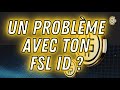 Un problme avec ton fsl id pour tes points fslje taide