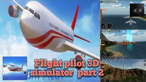 Flight pailot samulator 3D | part 2 | plane game 2025 | #sksohan 