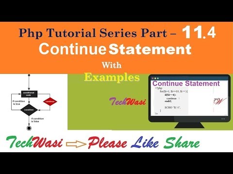 Continue Statement In Php
