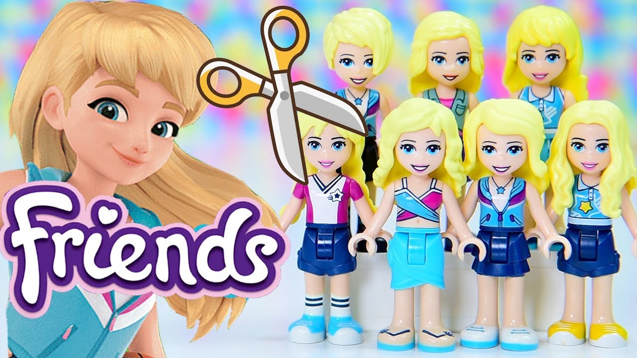Fixing Stephanie's Lego Friends Minidoll Dress Up Hairstyles