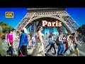 [4K] Paris Walks, Around Eiffel Tower, June 12, 2022 - UHD Walking Adventures