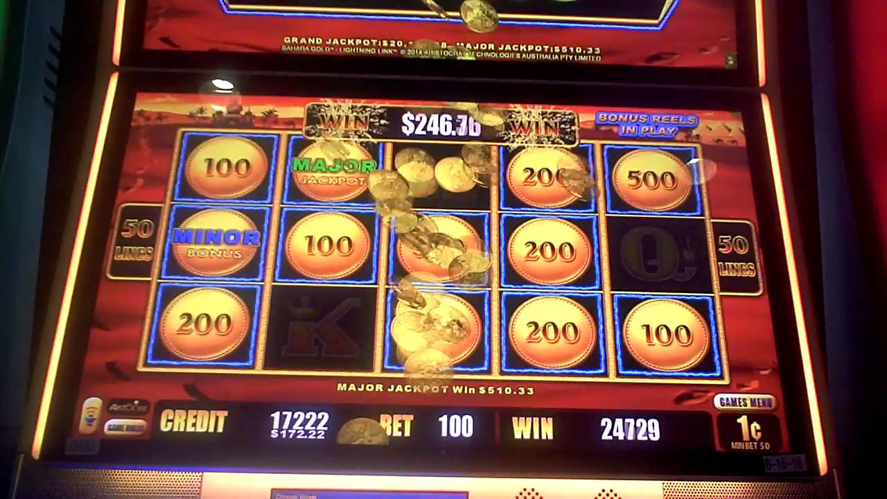 Lightning Link Slot Machine AWESOME Bonus - YouTube