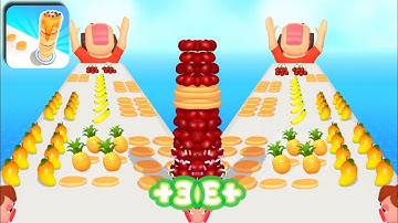 Max Levels PANCAKE RUN 🥞💕: All Levels Gameplay Walkthrough Android, iOS BIG UPDATE