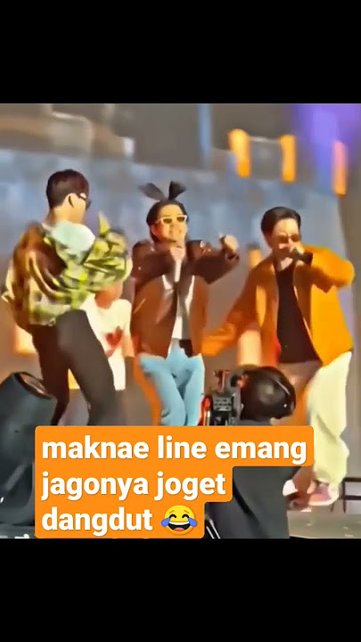 maknae line memang jagonya joget dangdut #jimin #v #jungkook