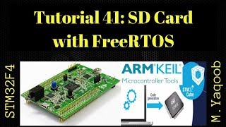 stm32 - keil 5 ide with cubemx: tutorial 41 - sd card sdio with freertos