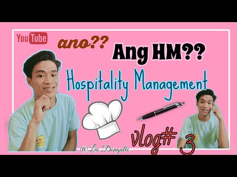Video: BS Hospitality Management nima?