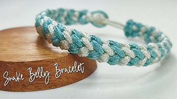 DIY Snake Belly Bracelet | Macrame Bracelet Tutorials