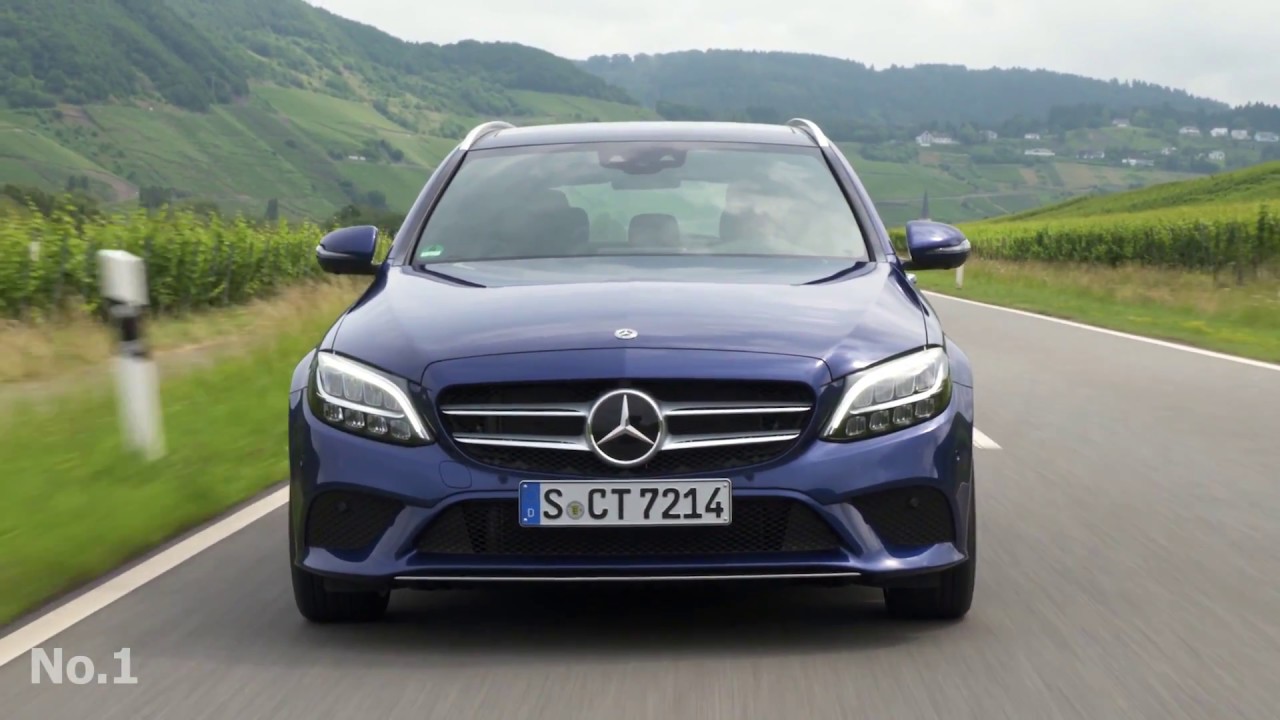 Mercedes Benz C Class Test Drive Brilliant Blue Metallic Youtube