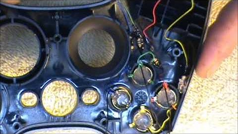 Xbox 360 Controller ABXY LED Bullet Button Tutorial Properly Sized Wires