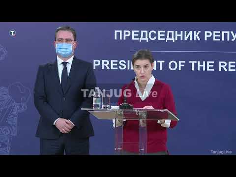 Uživo-Izjave za medije nakon sastanka predsednika Srbije sa premijerkom i ministrom spoljnih poslova