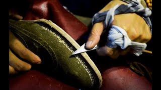 Handmade shoes for mens,How to make a pair of shoes with Norwegian construction (DRESS SHOES)