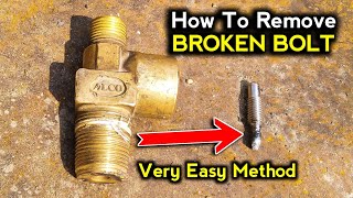 How To Remove Broken Bolts Very Easy Method 2024