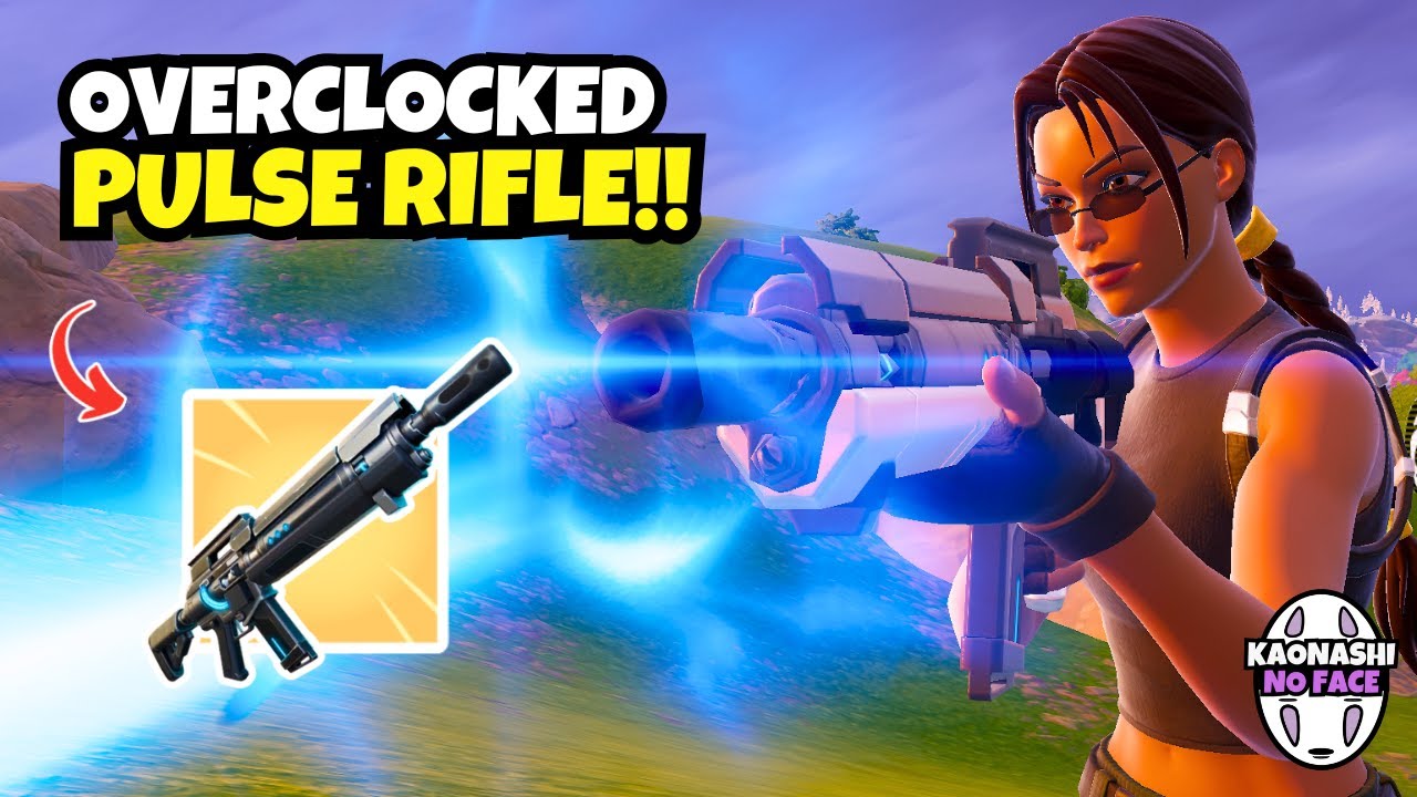 Pulse Rifle Fn OVERCLOCKED PULSE RIFLE!! Fortnite Zero Build Solo C6S4 Gameplay ...