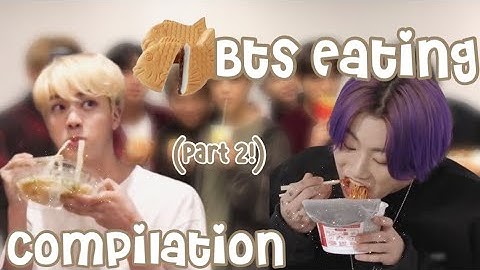 BTS Eating Moments | BTS Eating Compilation Part 2