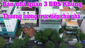 Bán Nhà Quận 3, Nhà Mặt Tiền Khu Vực Đắc Địa 1 Bất Động Sản Cực Khủng Thương Lượng Trực Tiếp Chủ Nhà