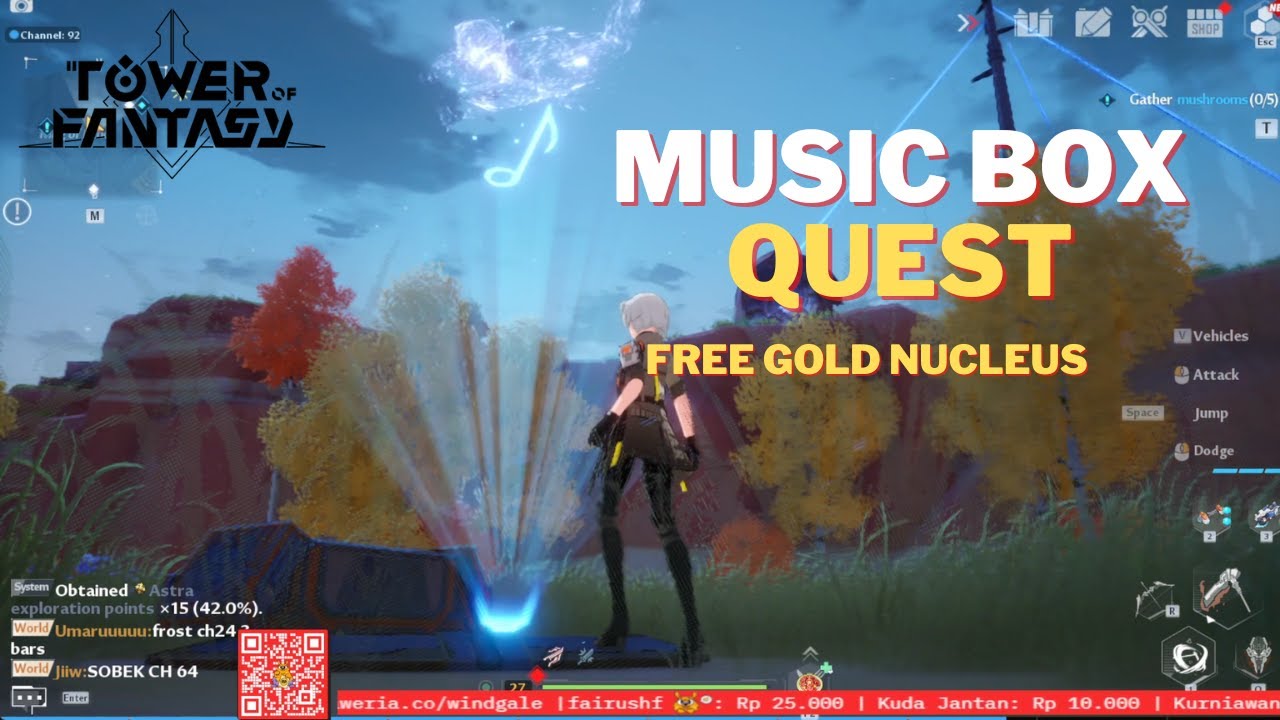 Music Box Quest (Free Gold Nucleus) Tower of Fantasy YouTube