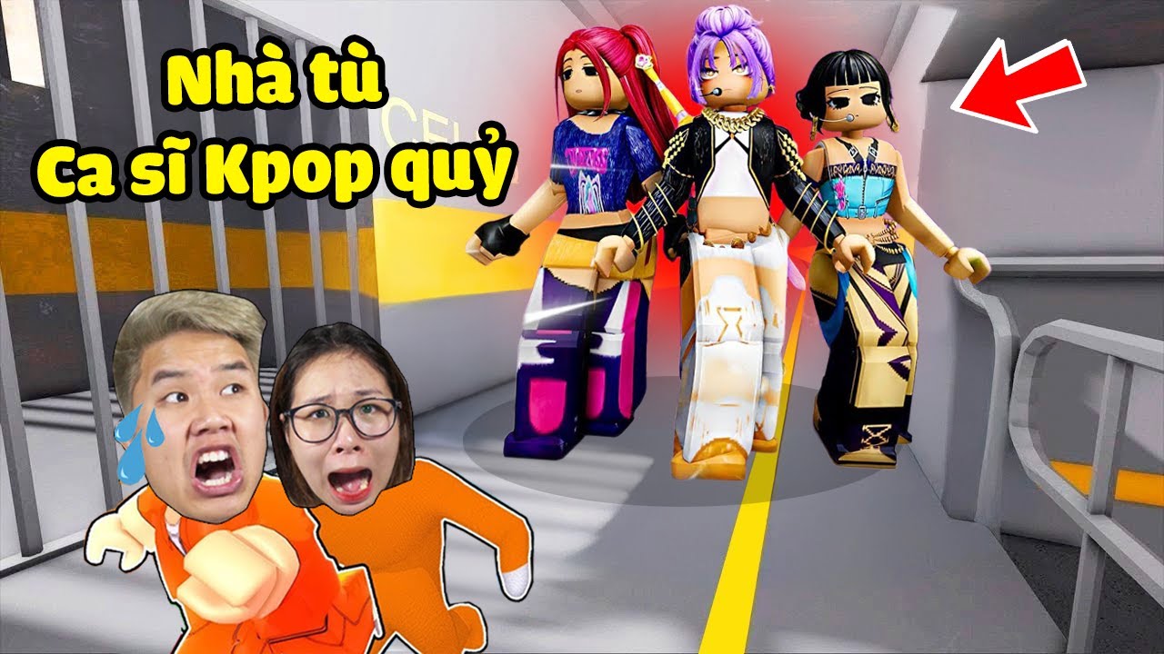 Vượt ngục nhà tù Nhóm Nhạc Ca Sĩ KPOP Quỷ siêu bảo mật nguy hiểm cùng bqThanh & Ốc