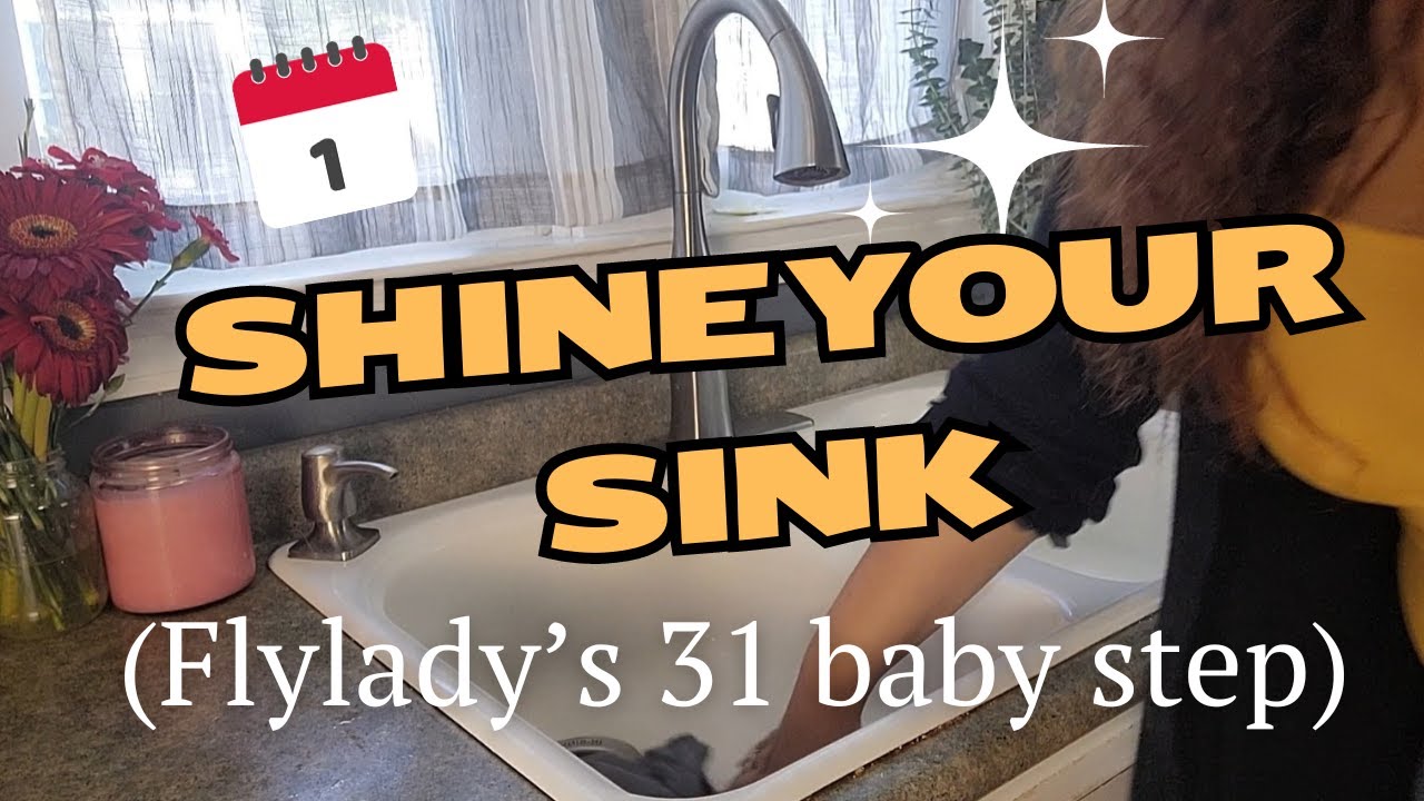 FlyLady's 31 Baby Steps Day 1: Shine Your Sink | Daily Challenge