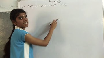 Trigonometry / 11.4 sum no. 5 and 8