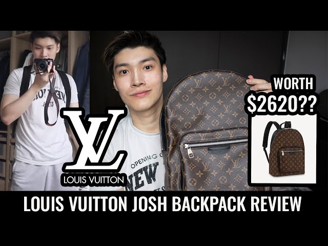 Louis Vuitton Unboxing - Josh Backpack Monogram Canvas Macassar