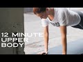 12 min Upper Body Workout (LOW IMPACT / LIGHT WEIGHTS) with Kit Rich