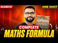 Class 12 Maths - All Important Formulas 🔥One Shot Revision | CBSE Board 2026 | Ankit Sir