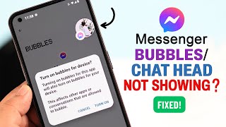 fixed: messenger chat bubble heads not working on android! [2024]