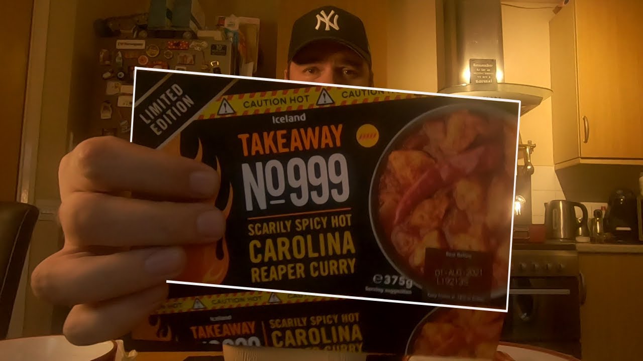Iceland Carolina Reaper Curry Limited Edition 2019 YouTube