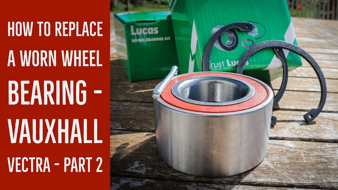 How to replace a worn wheel bearing Vauxhall Vectra Part 2 YouTube