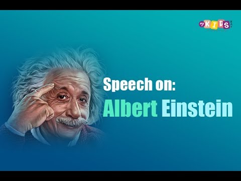 informative speech on albert einstein