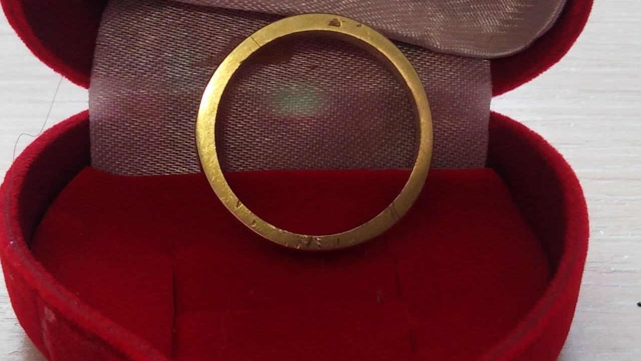 Ювелирное изделие из латуни / как сделать кольцо своими руками - YouTube