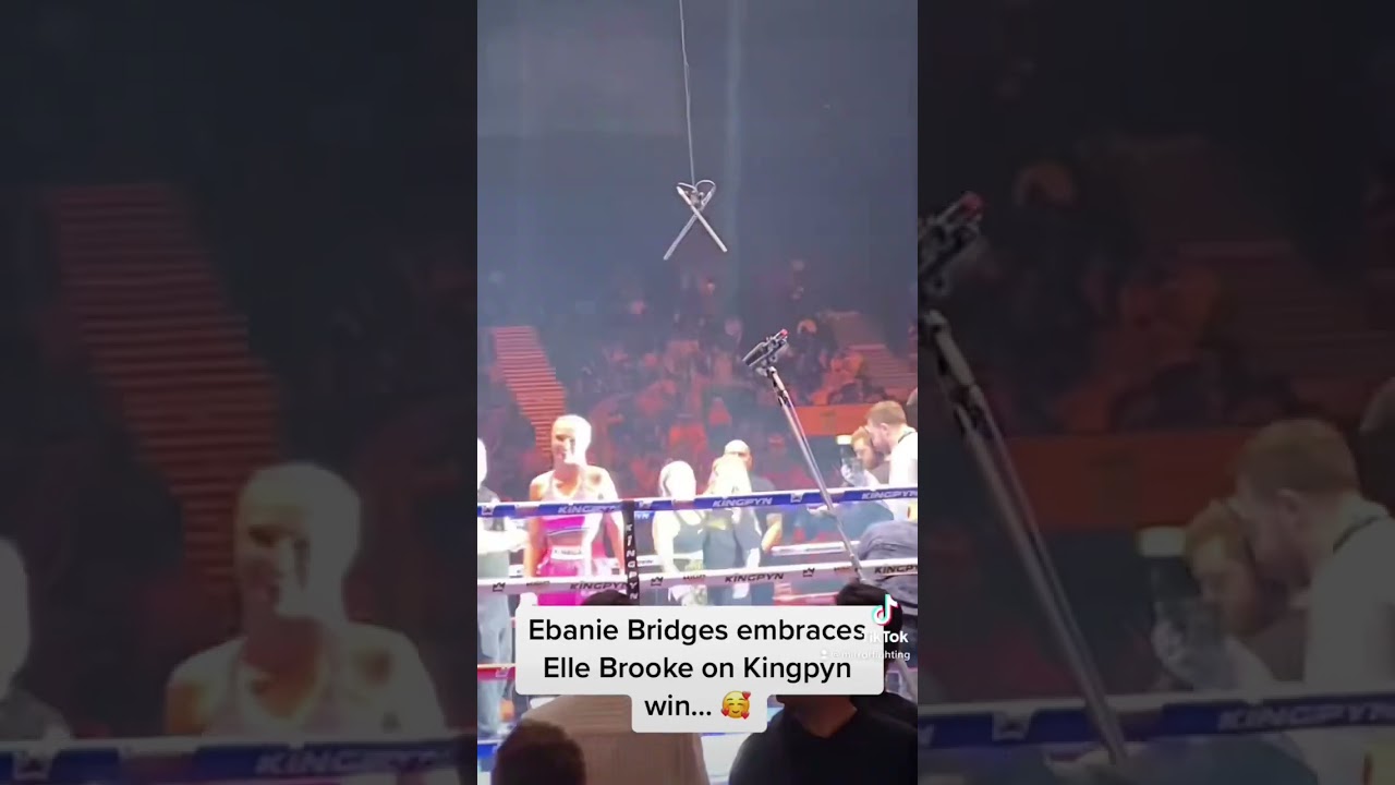Elle Brooke and Ebanie Bridges EMBRACE in the ring! 
