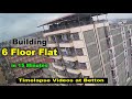 Building a 6 floor flat in 15 minutes timelapse house projects