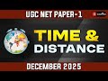 Most Tricky Yet Scoring Topic in UGC NET Paper-1: Time & Distance Explained!