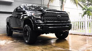 Blacked Out Lifted Toyota Tunda TRD Comprehensive Overview